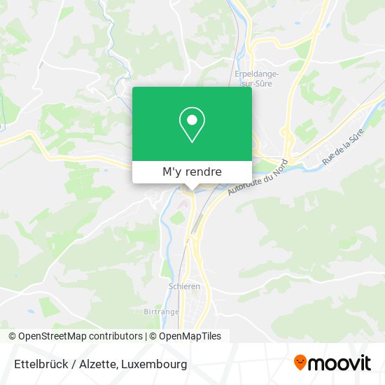 Ettelbrück / Alzette plan