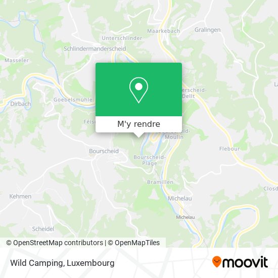 Wild Camping plan