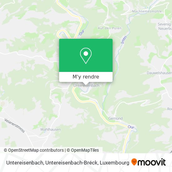 Untereisenbach, Untereisenbach-Bréck plan