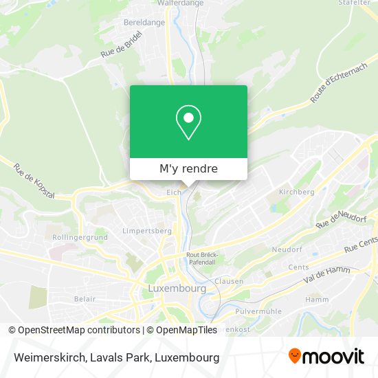 Weimerskirch, Lavals Park plan