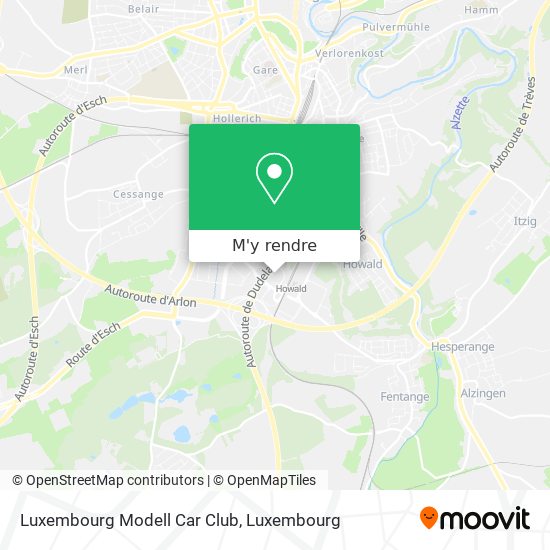 Luxembourg Modell Car Club plan