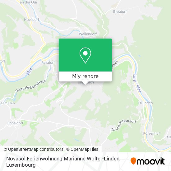 Novasol Ferienwohnung Marianne Wolter-Linden plan