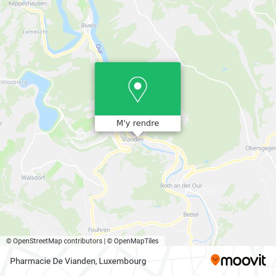 Pharmacie De Vianden plan