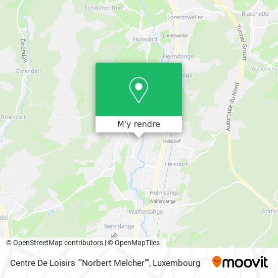 Centre De Loisirs ""Norbert Melcher"" plan