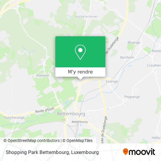 Shopping Park Bettembourg plan