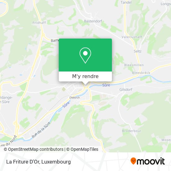 La Friture D'Or plan