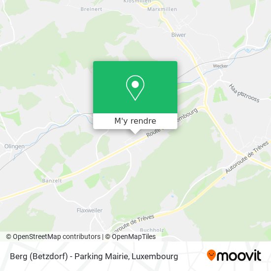 Berg (Betzdorf) - Parking Mairie plan