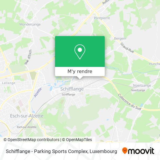 Schifflange - Parking Sports Complex plan