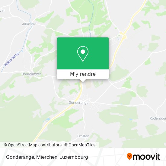 Gonderange, Mierchen plan