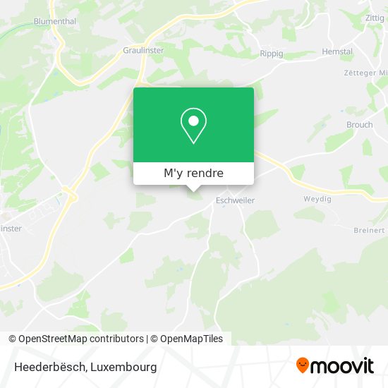 Heederbësch plan