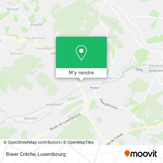 Biwer Crèche plan