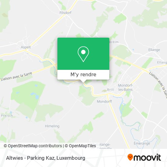 Altwies - Parking Kaz plan