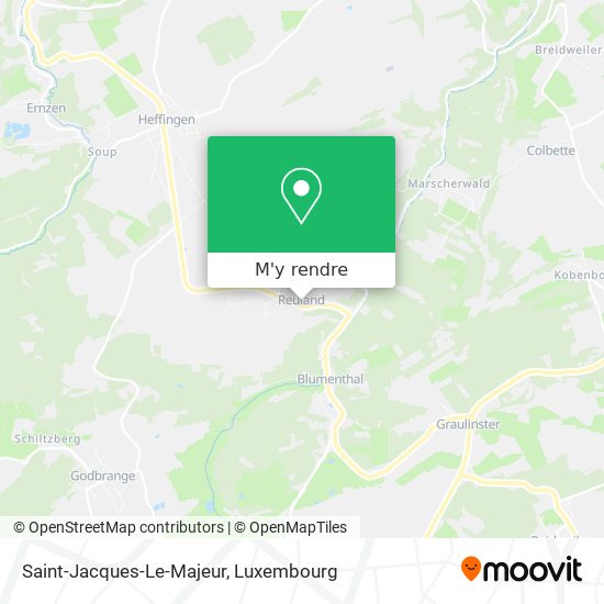 Saint-Jacques-Le-Majeur plan