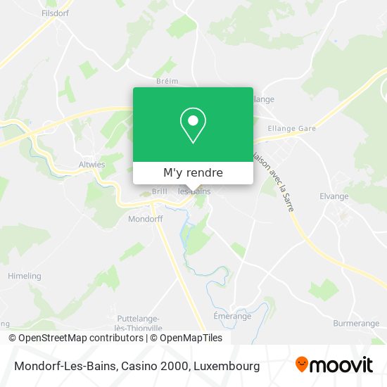 Mondorf-Les-Bains, Casino 2000 plan