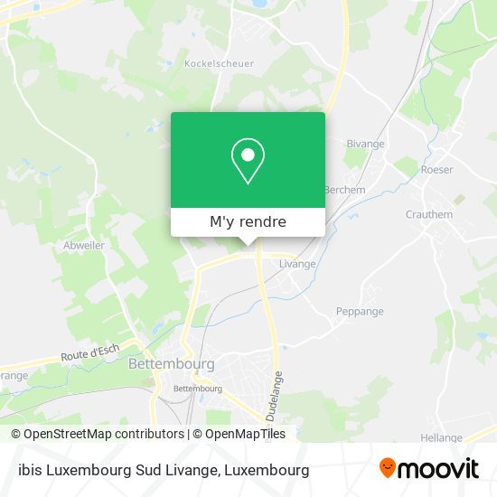 ibis Luxembourg Sud Livange plan