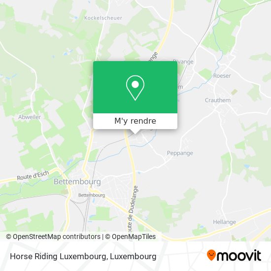 Horse Riding Luxembourg plan