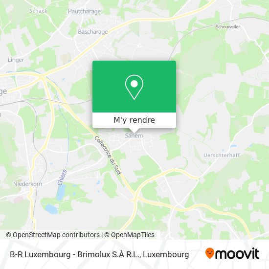B-R Luxembourg - Brimolux S.À R.L. plan