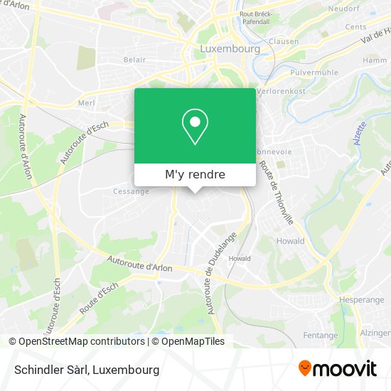 Schindler Sàrl plan