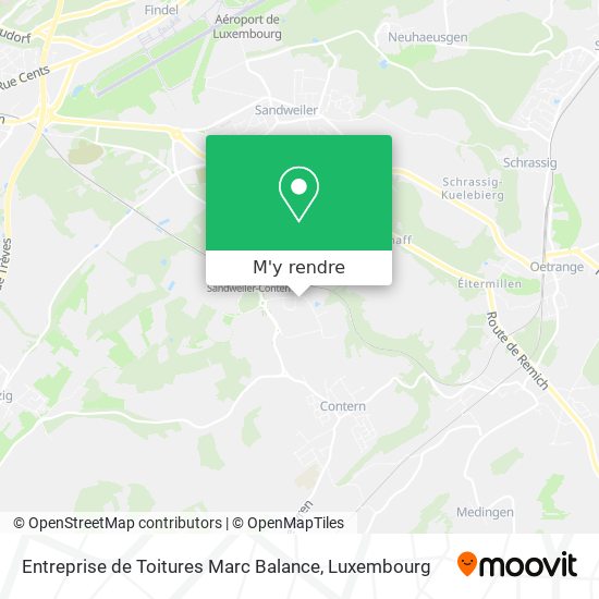 Entreprise de Toitures Marc Balance plan
