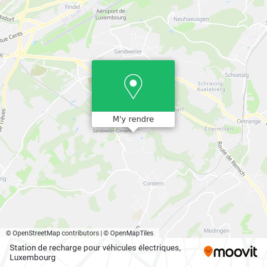 Station de recharge pour véhicules électriques plan