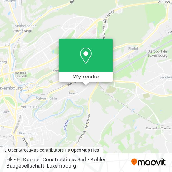Hk - H. Koehler Constructions Sarl - Kohler Baugesellschaft plan