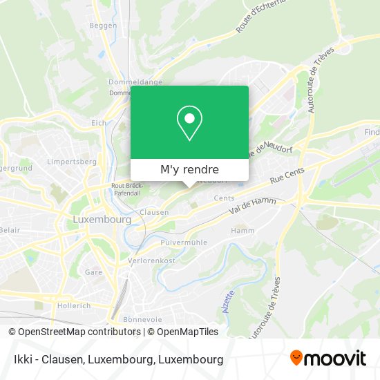 Ikki - Clausen, Luxembourg plan