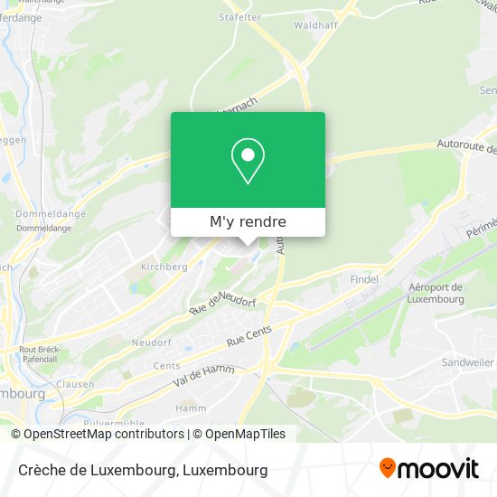 Crèche de Luxembourg plan