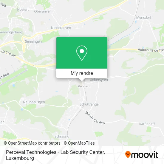 Perceval Technologies - Lab Security Center plan
