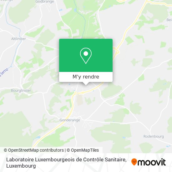 Laboratoire Luxembourgeois de Contrôle Sanitaire plan