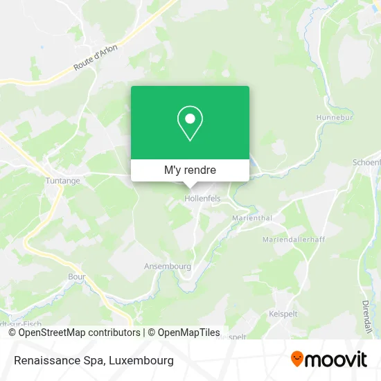 Renaissance Spa plan