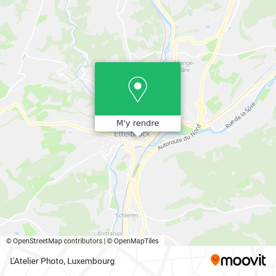 L'Atelier Photo plan