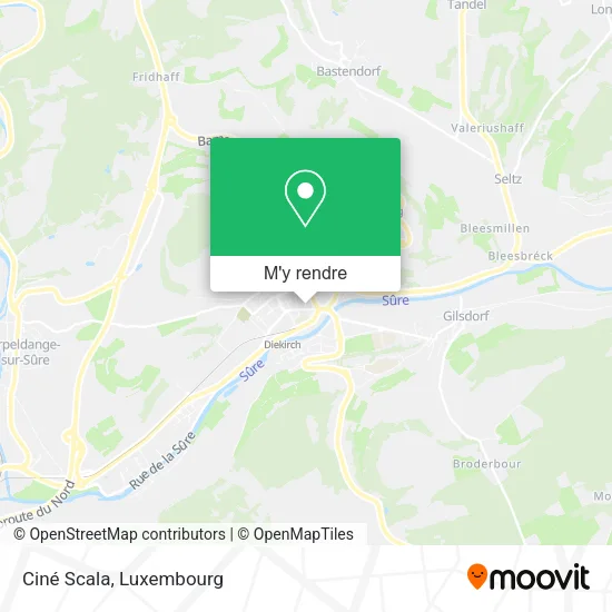Ciné Scala plan