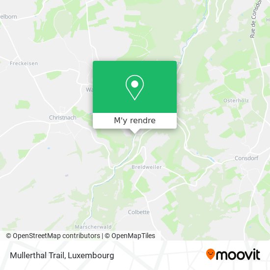 Mullerthal Trail plan