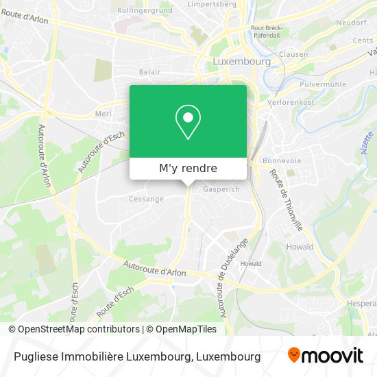 Pugliese Immobilière Luxembourg plan
