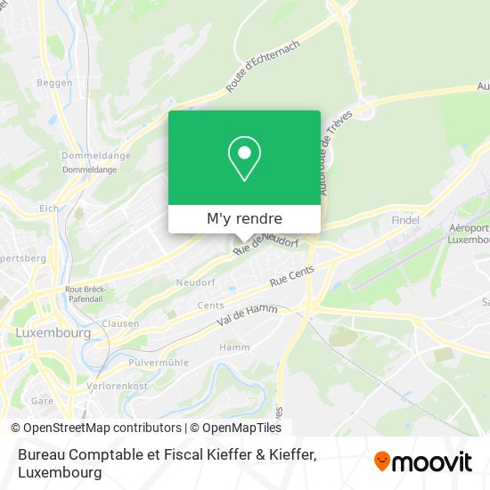 Bureau Comptable et Fiscal Kieffer & Kieffer plan