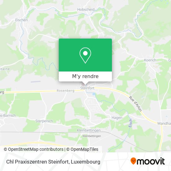 Chl Praxiszentren Steinfort plan