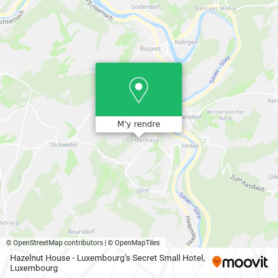 Hazelnut House - Luxembourg's Secret Small Hotel plan