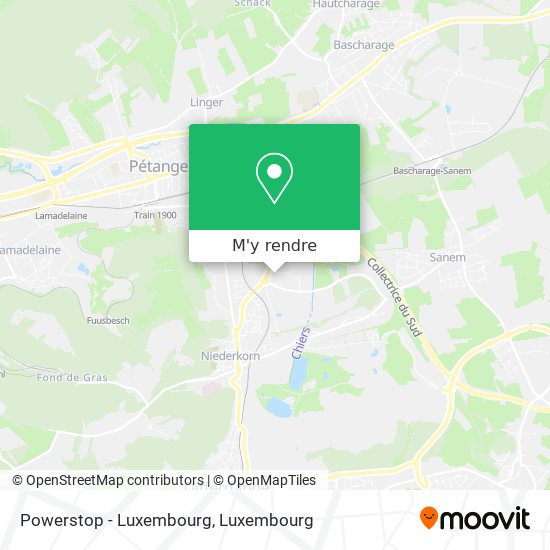 Powerstop - Luxembourg plan