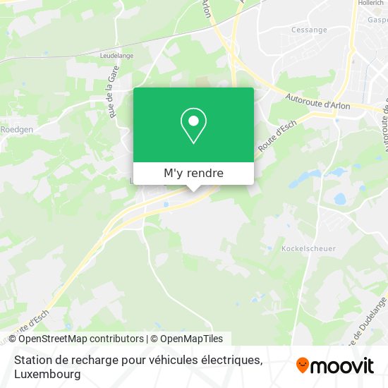 Station de recharge pour véhicules électriques plan