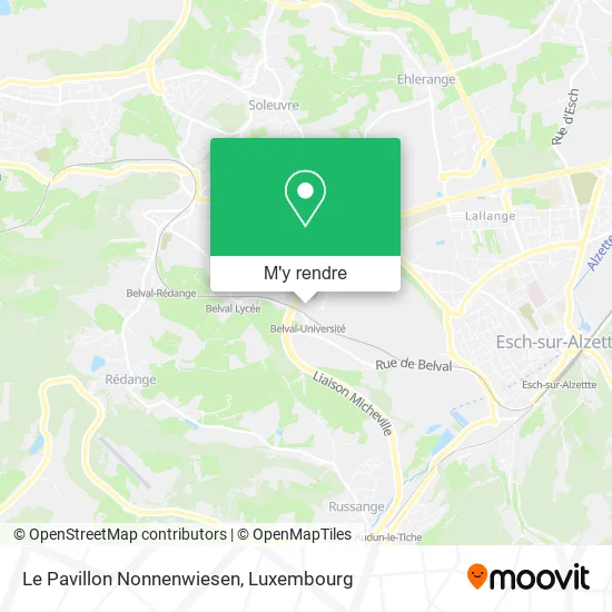 Le Pavillon Nonnenwiesen plan