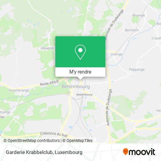Garderie Krabbelclub plan
