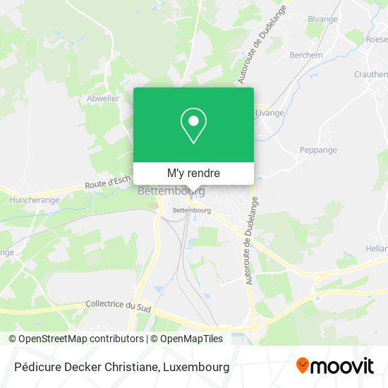 Pédicure Decker Christiane plan