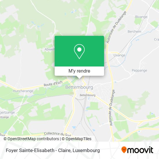 Foyer Sainte-Elisabeth - Claire plan