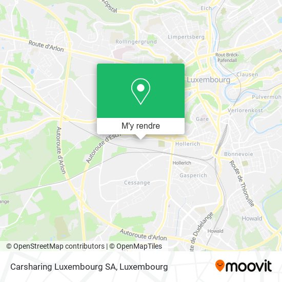 Carsharing Luxembourg SA plan