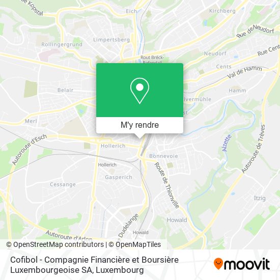 Cofibol - Compagnie Financière et Boursière Luxembourgeoise SA plan