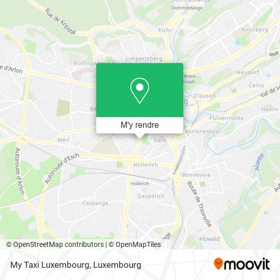 My Taxi Luxembourg plan