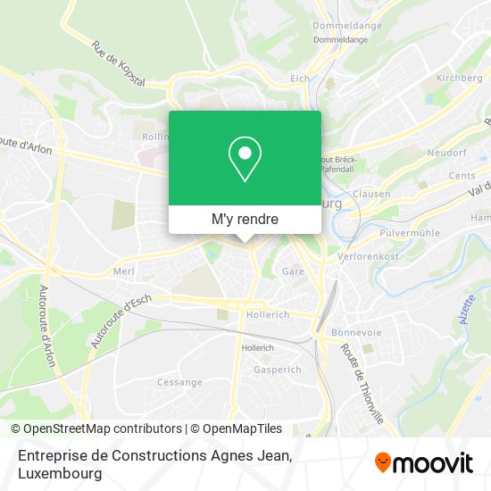 Entreprise de Constructions Agnes Jean plan
