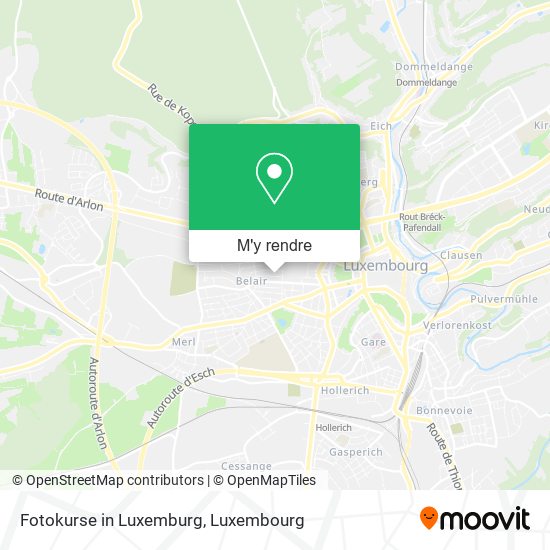 Fotokurse in Luxemburg plan