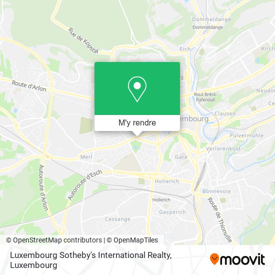Luxembourg Sotheby's International Realty plan