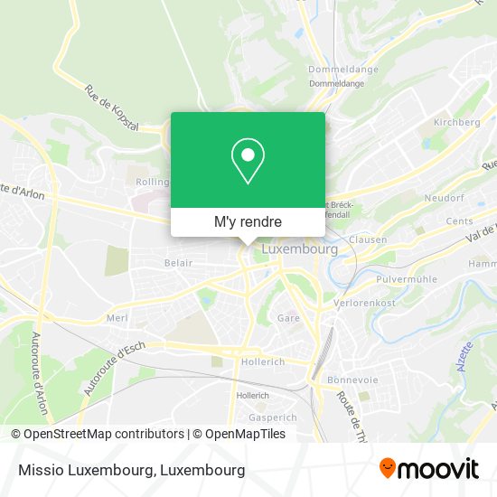 Missio Luxembourg plan